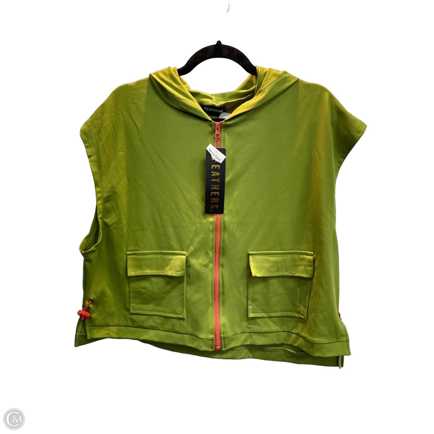 Vest Other By Clothes Mentor In Green, Size: Xl