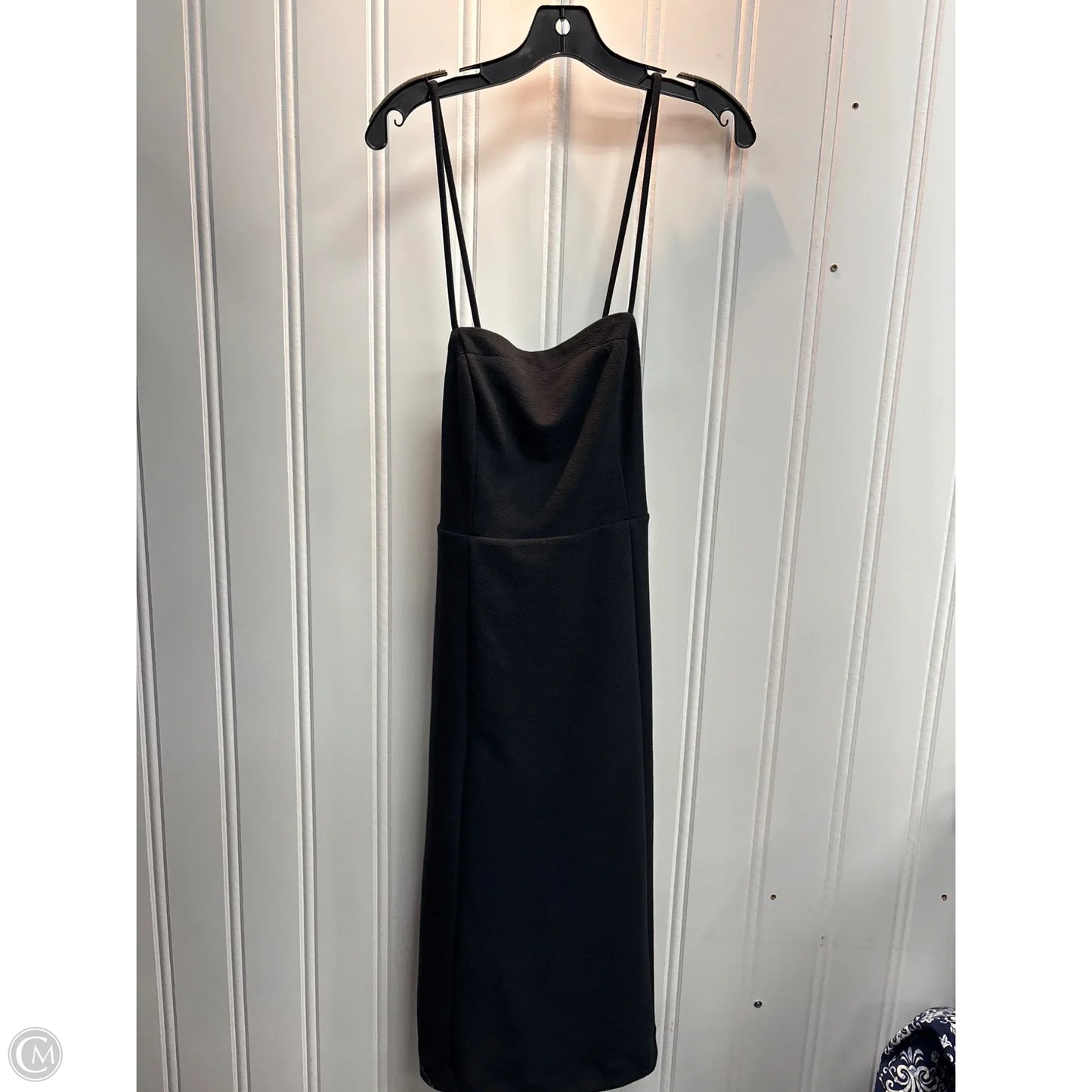 Dress Casual Midi By Anthropologie In Black, Size: S