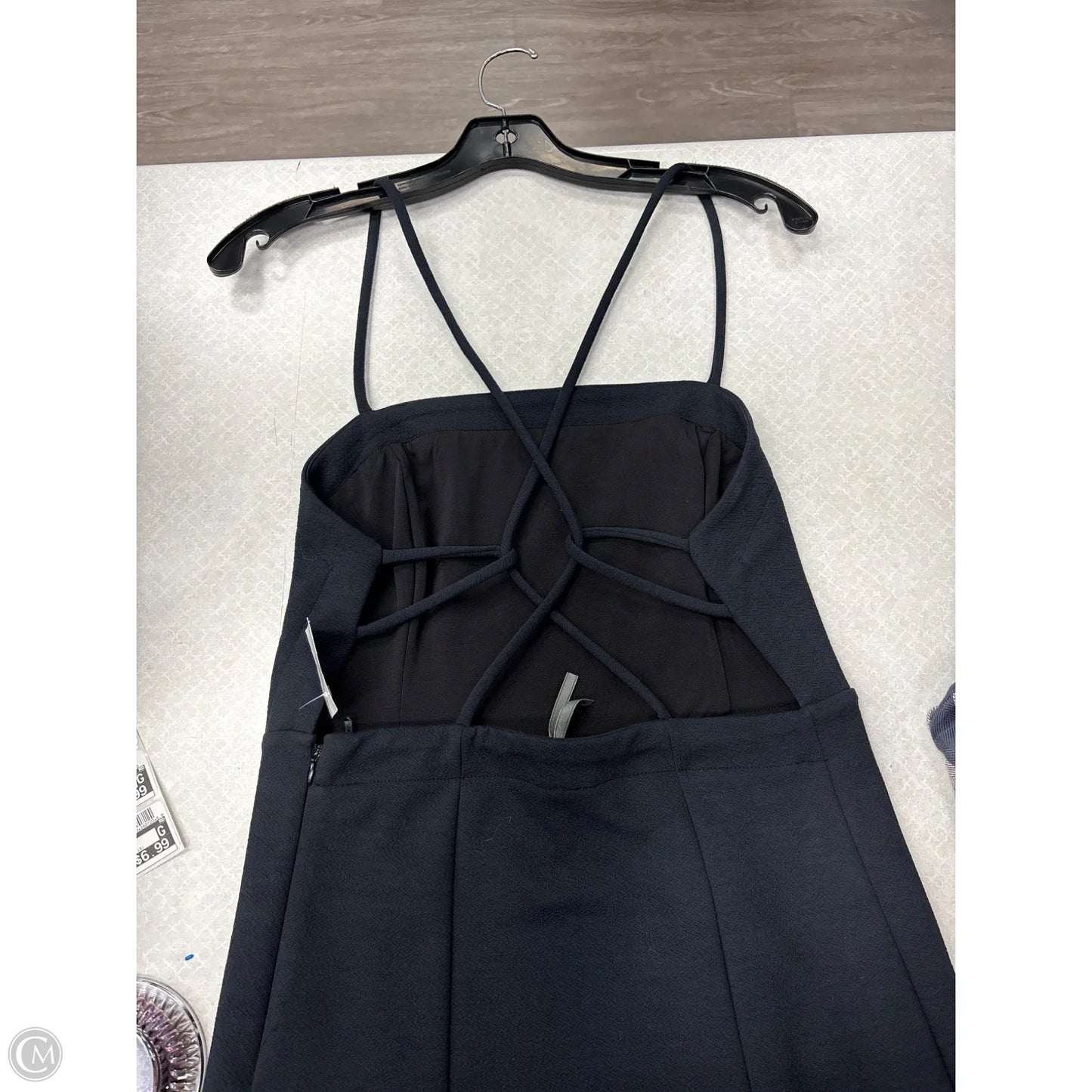 Dress Casual Midi By Anthropologie In Black, Size: S