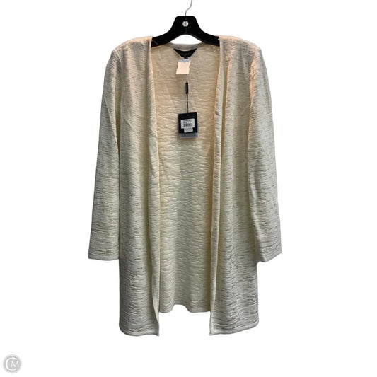 Cardigan By Ming Wang In Beige, Size: Xs