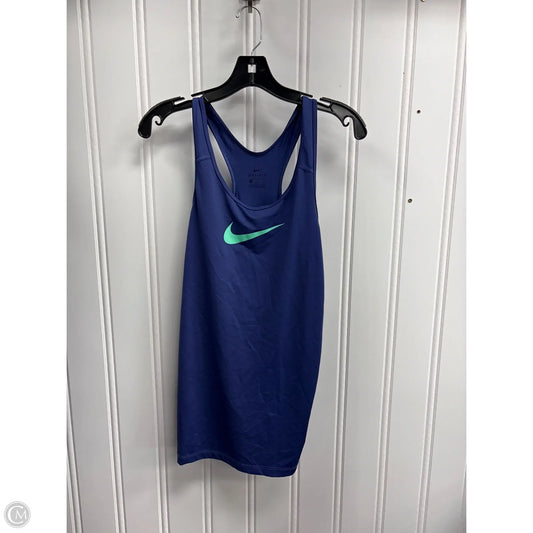 Athletic Tank Top By Nike Apparel In Blue, Size: Xl