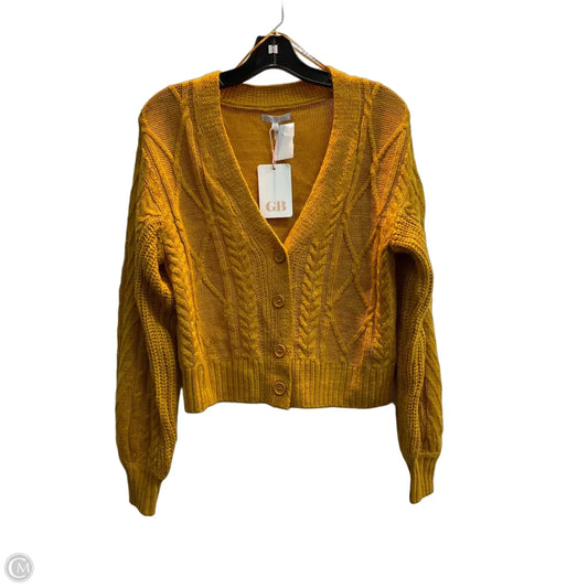Cardigan By Gianni Bini In Yellow, Size: S