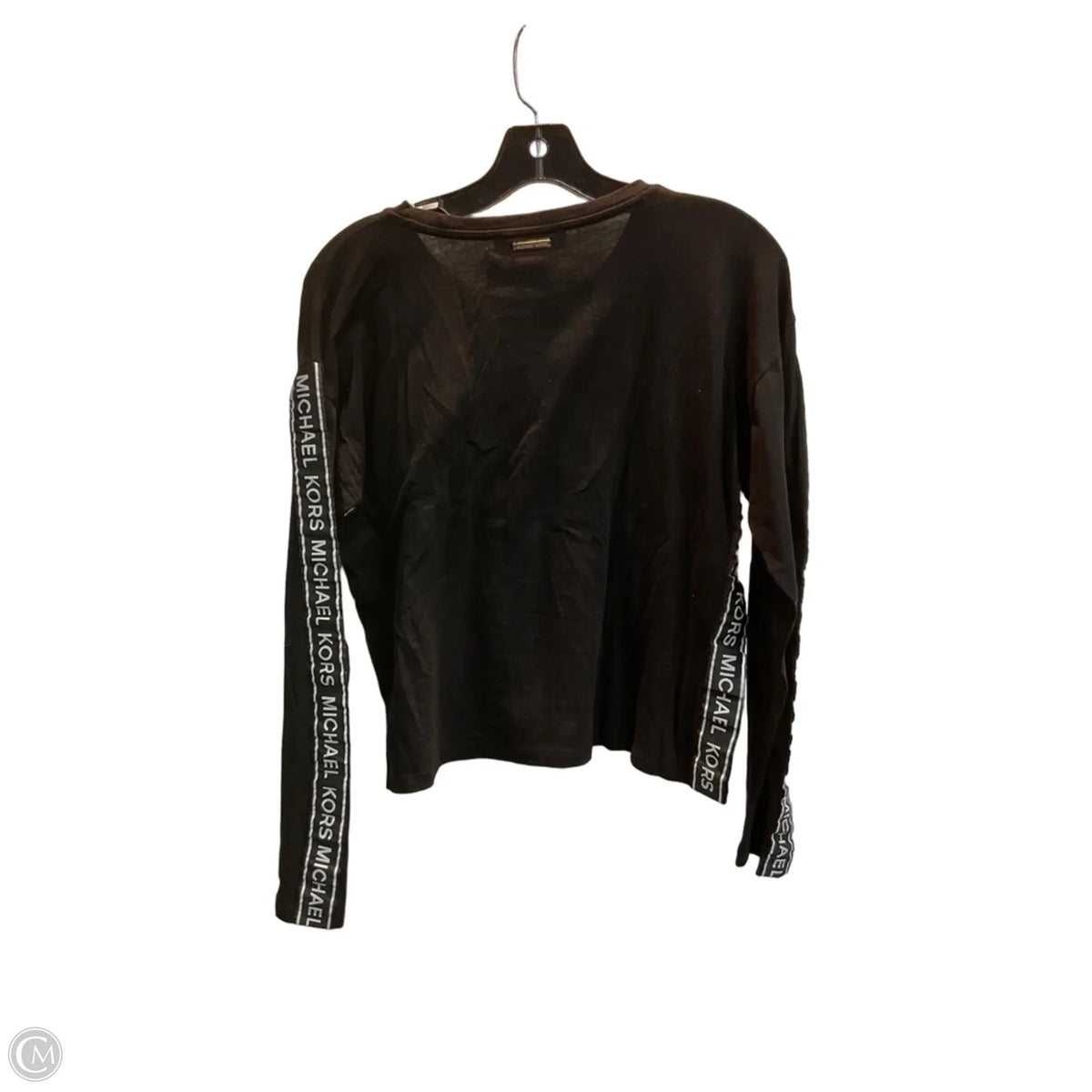 Top Long Sleeve Basic By Michael By Michael Kors In Black, Size: L