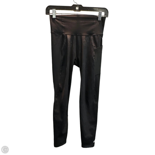 Athletic Leggings By Adidas In Black, Size: S