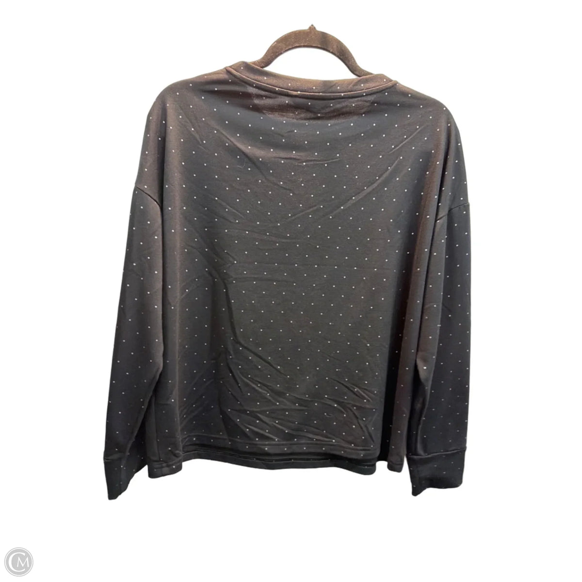 Top Long Sleeve Basic By Banana Republic In Black, Size: M