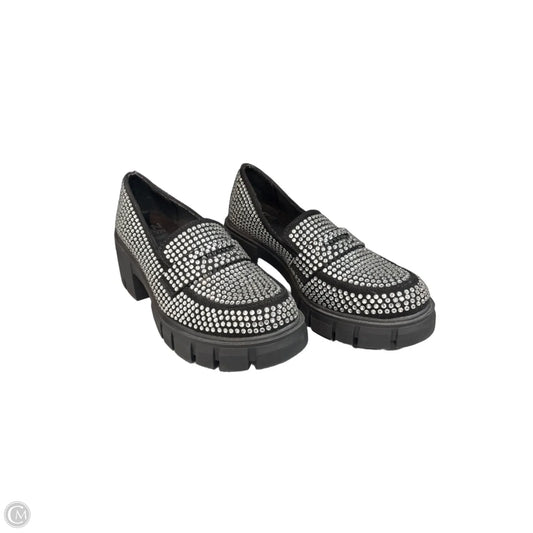 Shoes Heels Block By Madden Nyc In Black, Size: 7.5