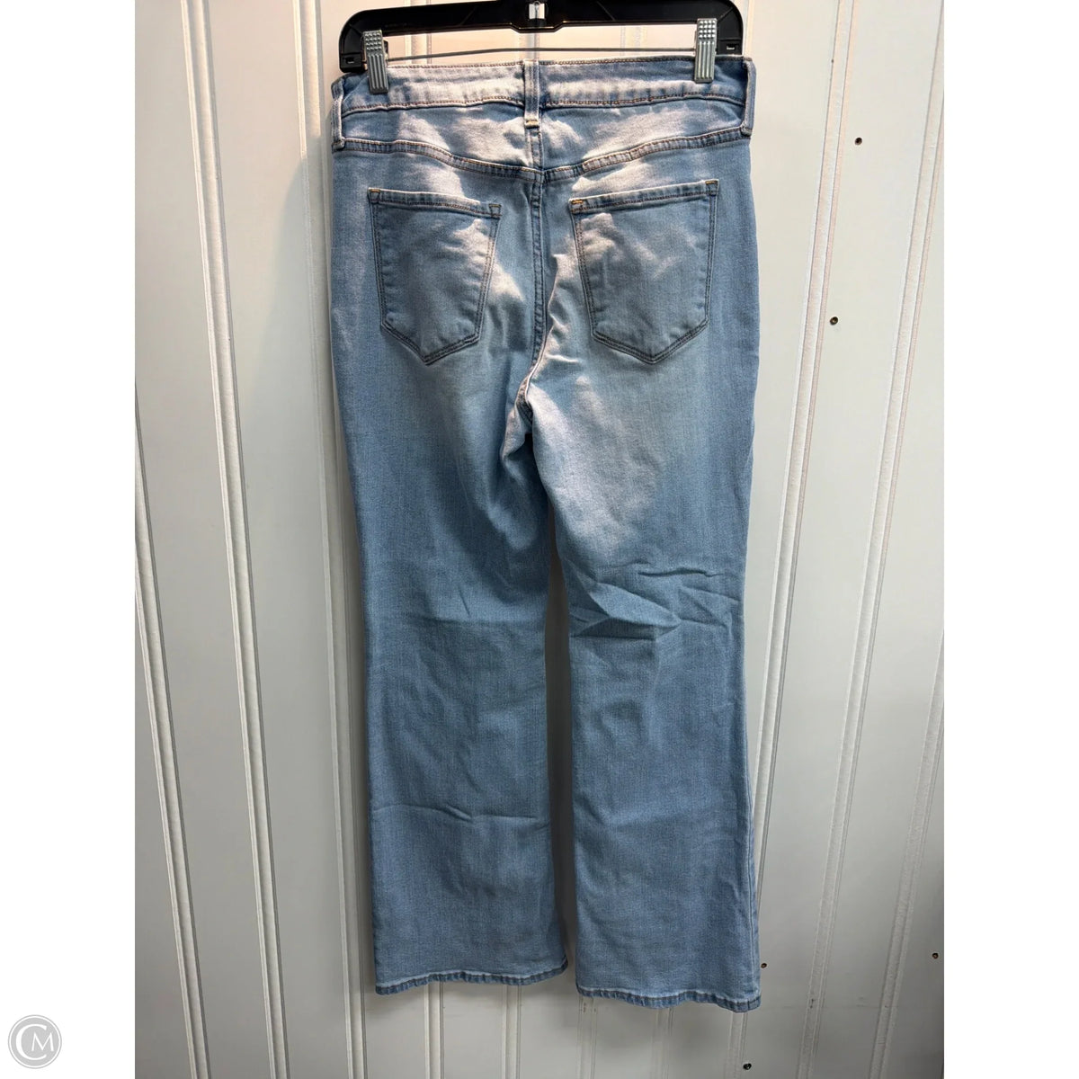 Jeans Flared By Old Navy In Blue Denim, Size: 8