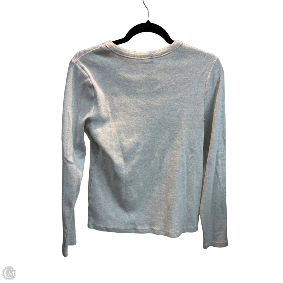 Top Long Sleeve Basic By Old Navy In Grey, Size: L
