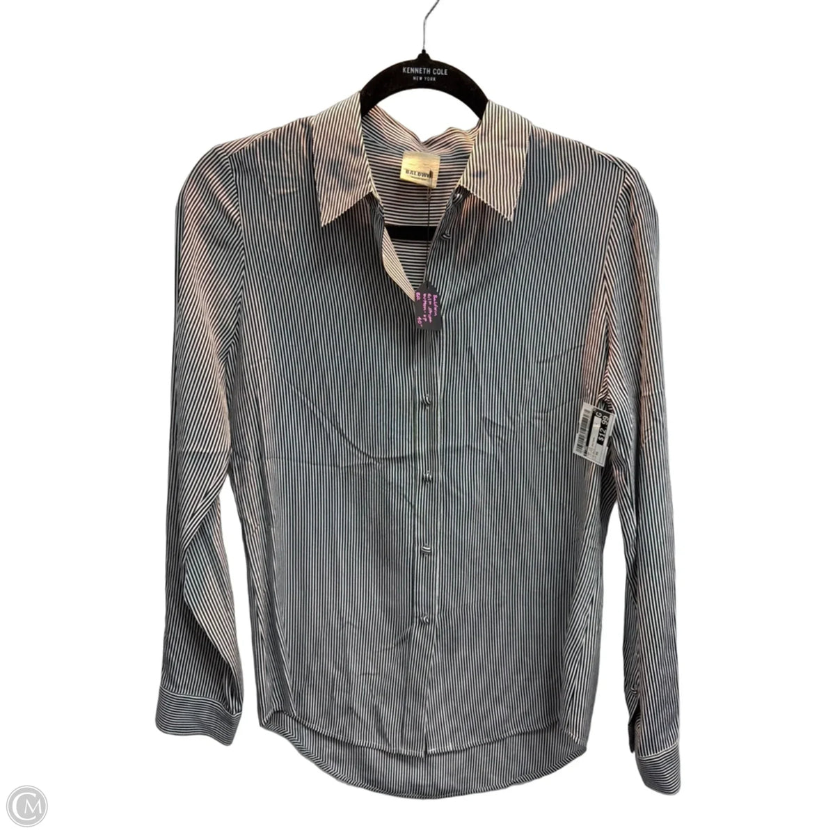 Top Long Sleeve By Cmc In Striped Pattern, Size: Xs