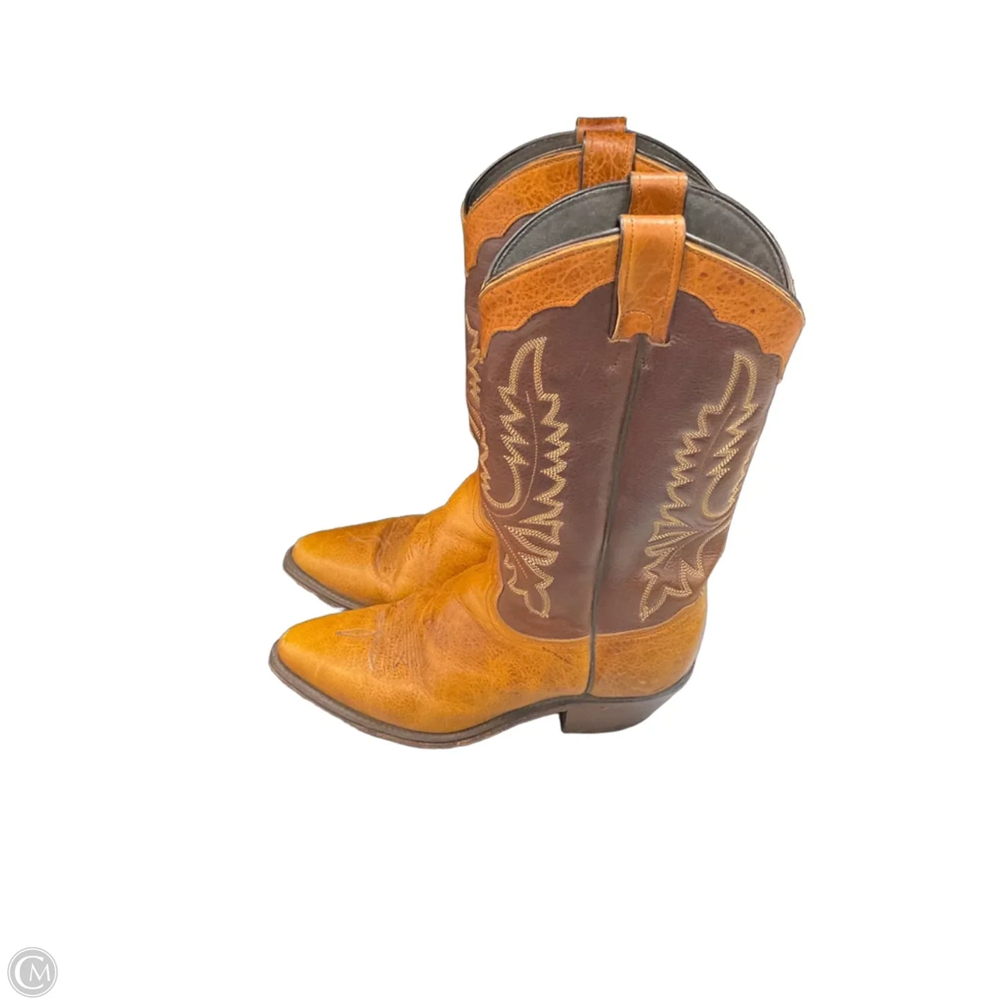 Boots Western By Clothes Mentor In Brown, Size: 8.5