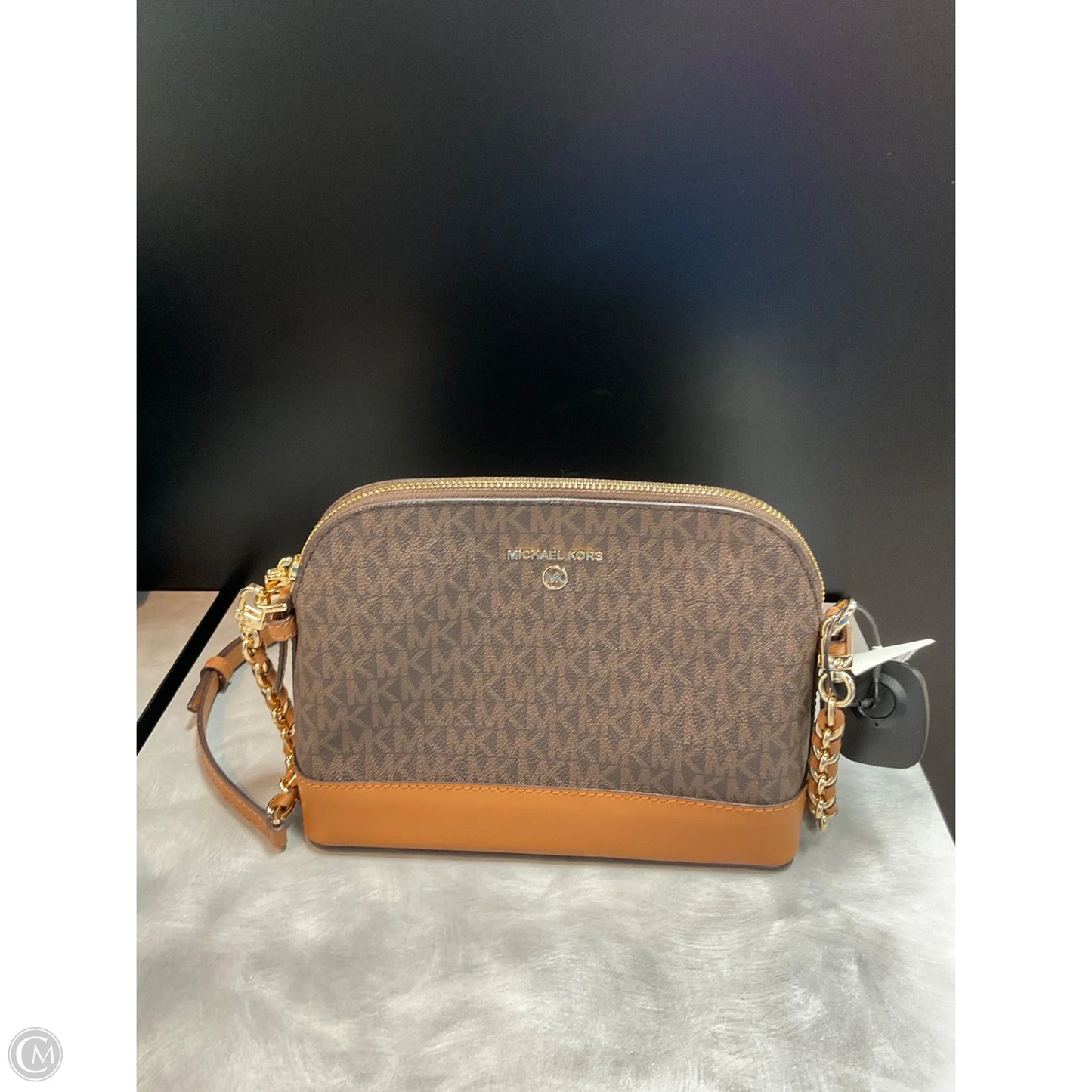 Crossbody Designer By Michael Kors, Size: Medium