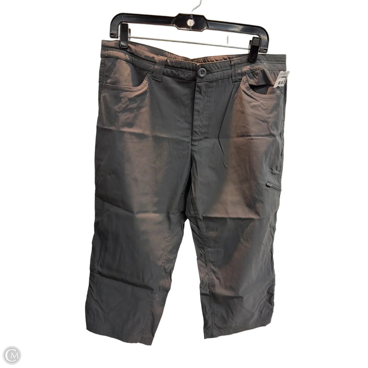 Capris By Eddie Bauer In Grey, Size: 14