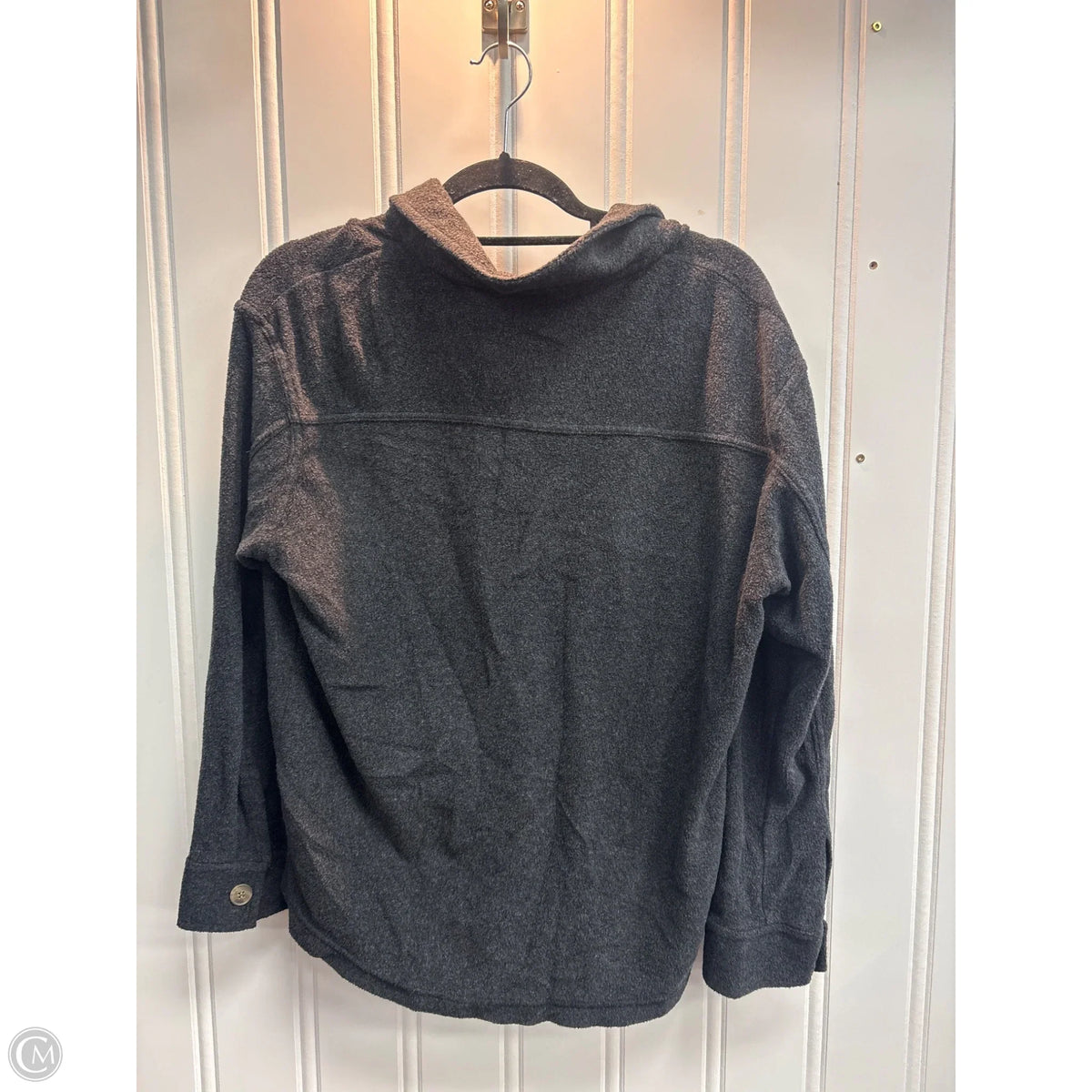 Jacket Fleece By 32 Degrees In Grey, Size: M