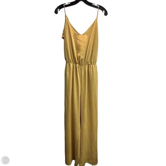 Jumpsuit By Tyche In Yellow, Size: L