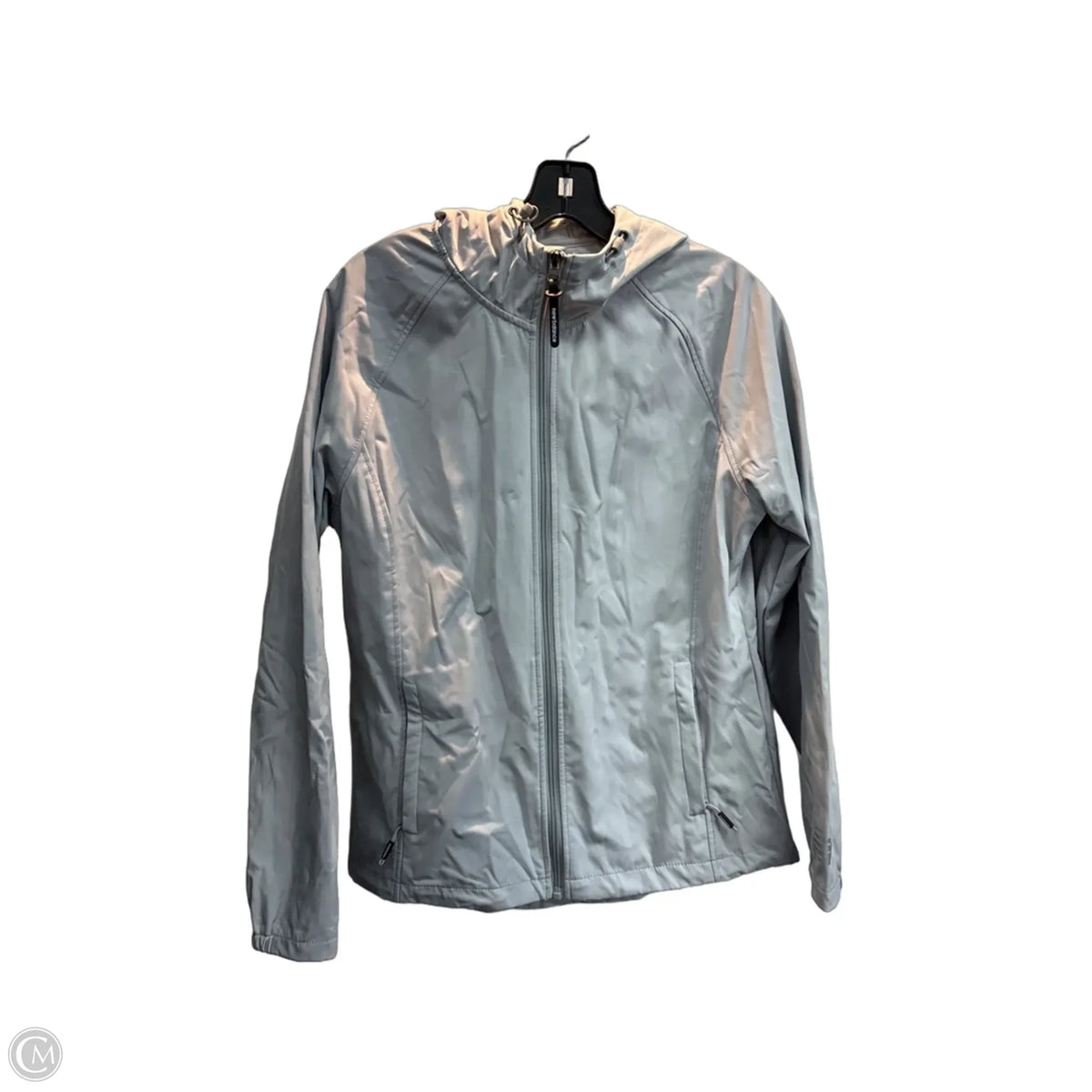 Athletic Jacket By New Balance In Grey, Size: M