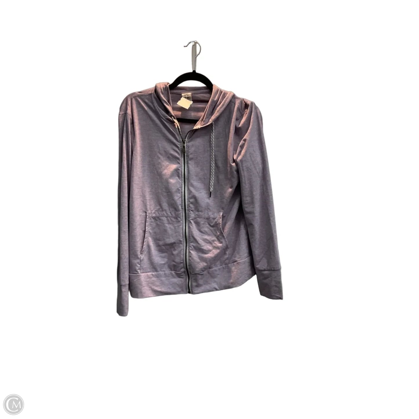 Athletic Jacket By Members Mark In Purple, Size: M