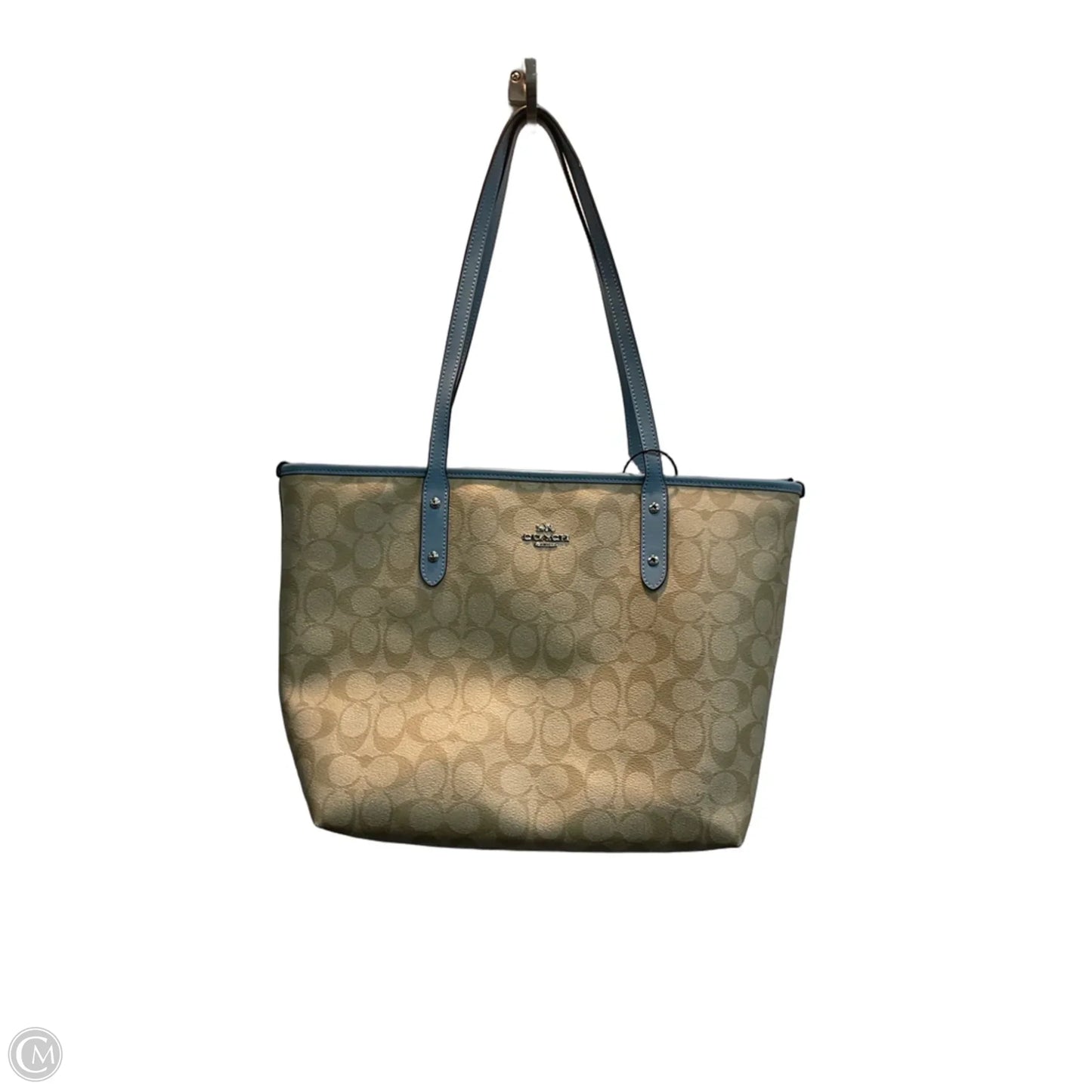 Tote Designer By Coach, Size: Medium