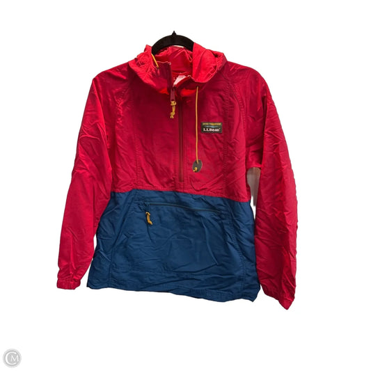 Athletic Jacket By L.l. Bean In Blue & Red, Size: Xsp