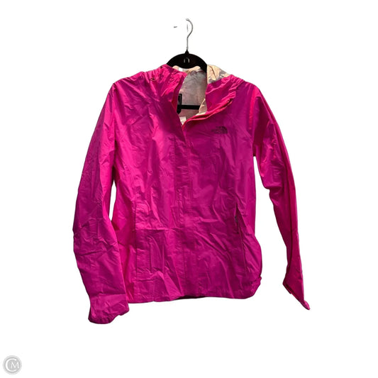 Athletic Jacket By The North Face In Pink, Size: M