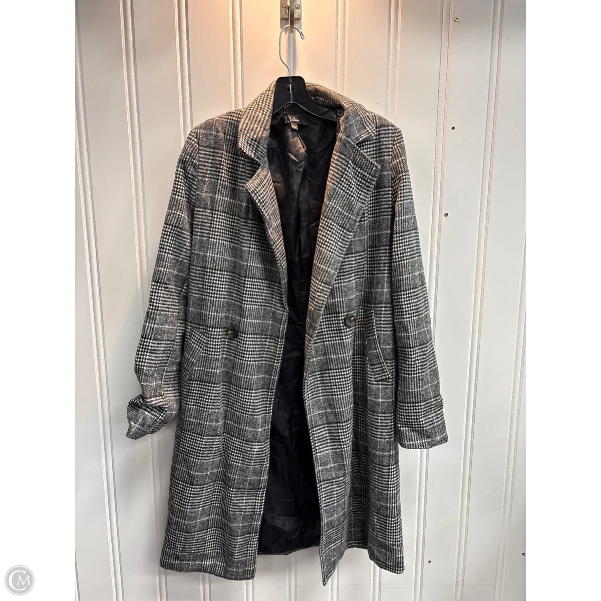 Coat Other By Lulus In Black & Cream, Size: S