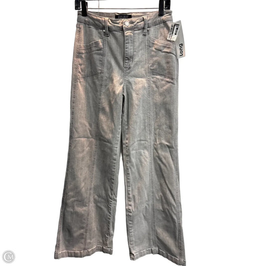Jeans Wide Leg By Judy Blue In Grey, Size: 6l