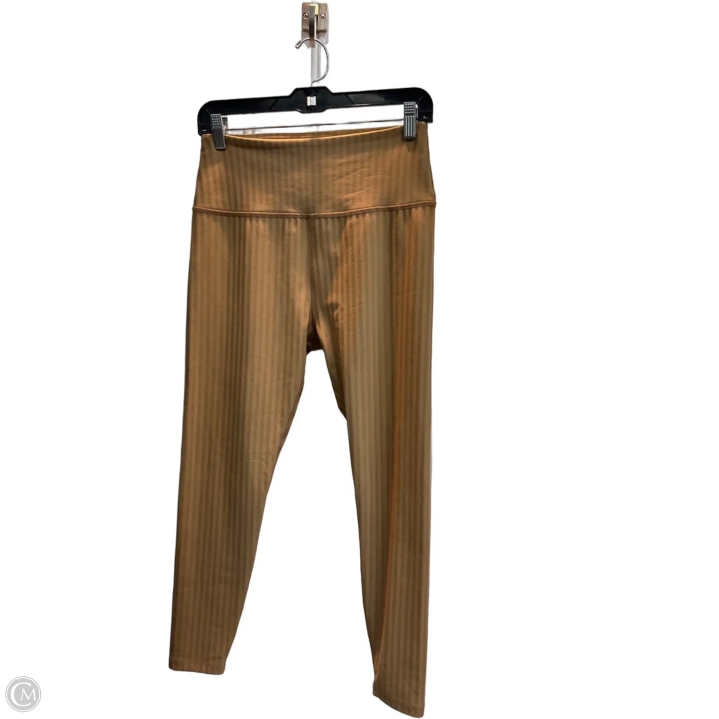 Athletic Leggings By Beyond Yoga In Tan, Size: L