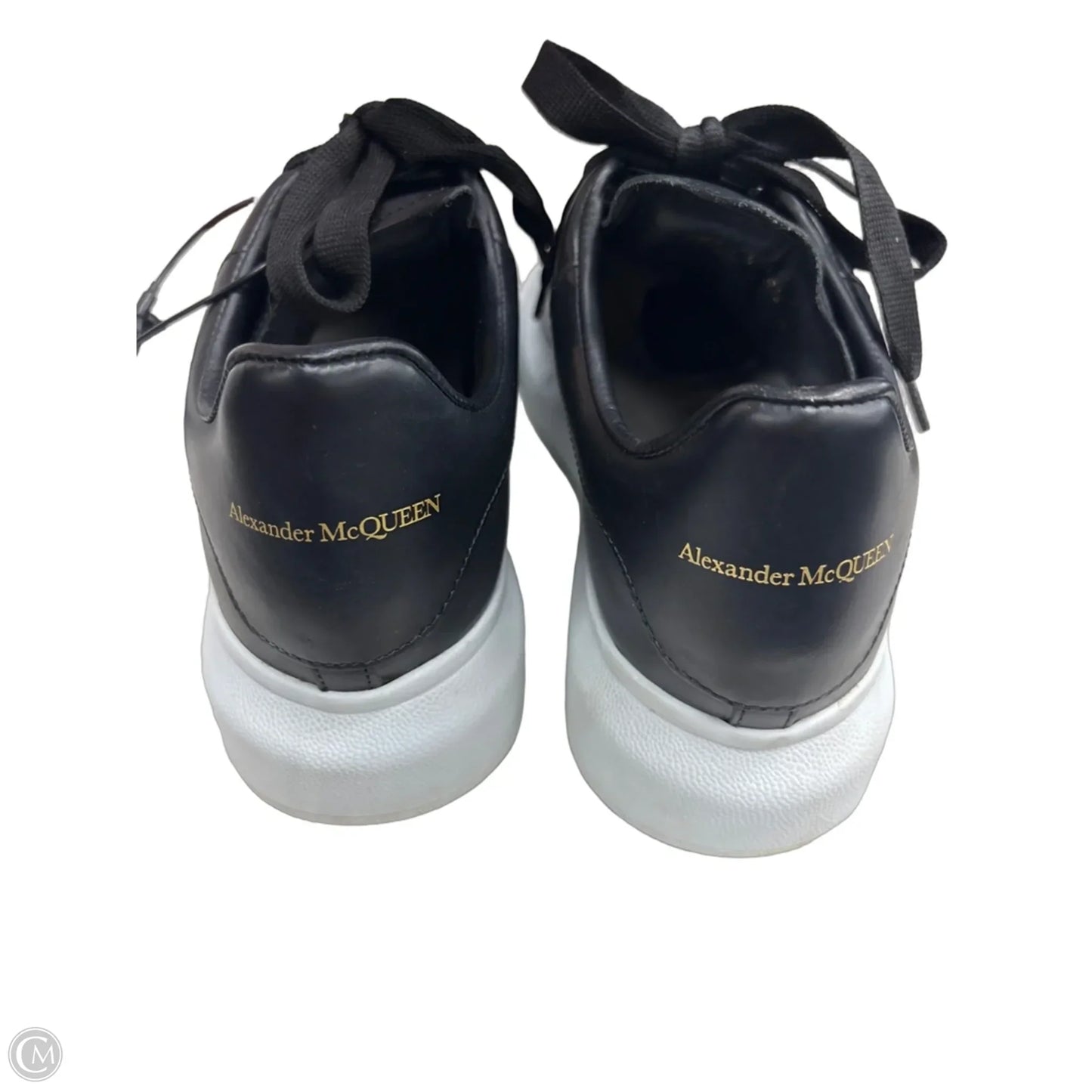 Shoes Luxury Designer By Alexander Mcqueen In Black, Size: 8.5