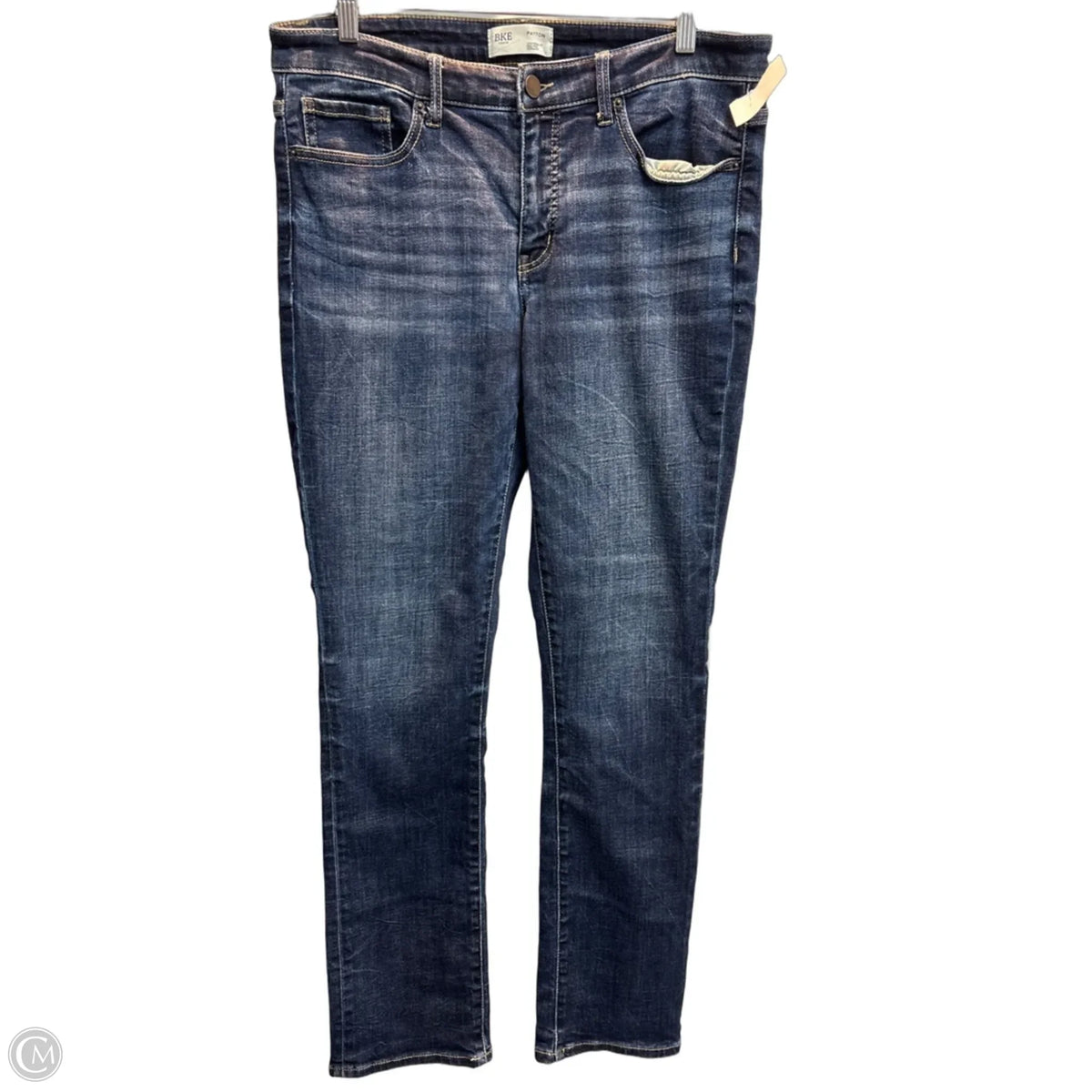 Jeans Straight By Bke In Blue, Size: 12