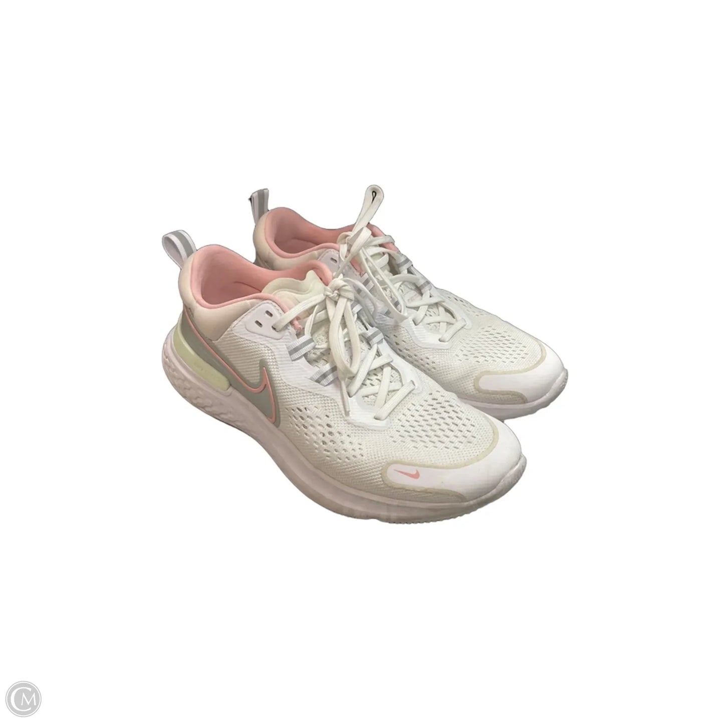 Shoes Athletic By Nike In Pink & White, Size: 10