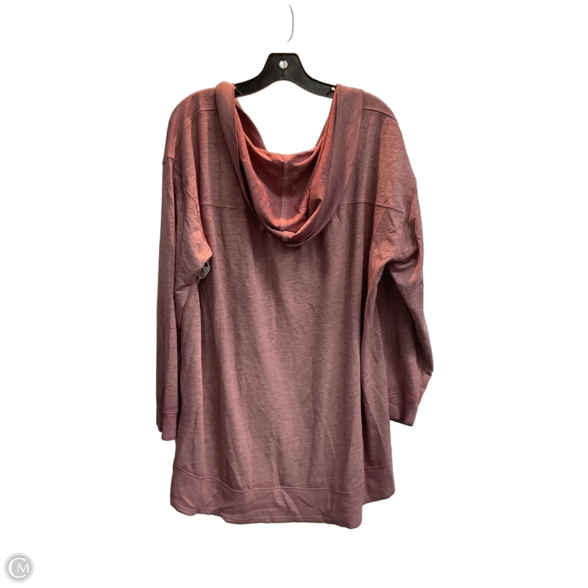 Top Long Sleeve By Cato In Pink, Size: 3x