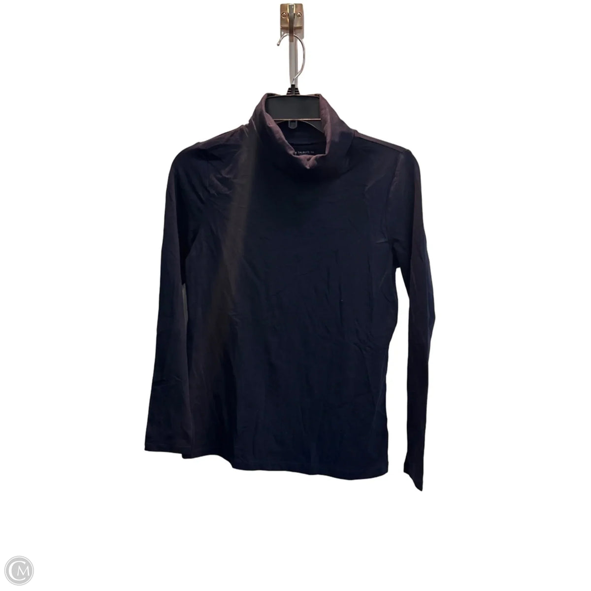 Top Long Sleeve Basic By Talbots In Navy, Size: Sp
