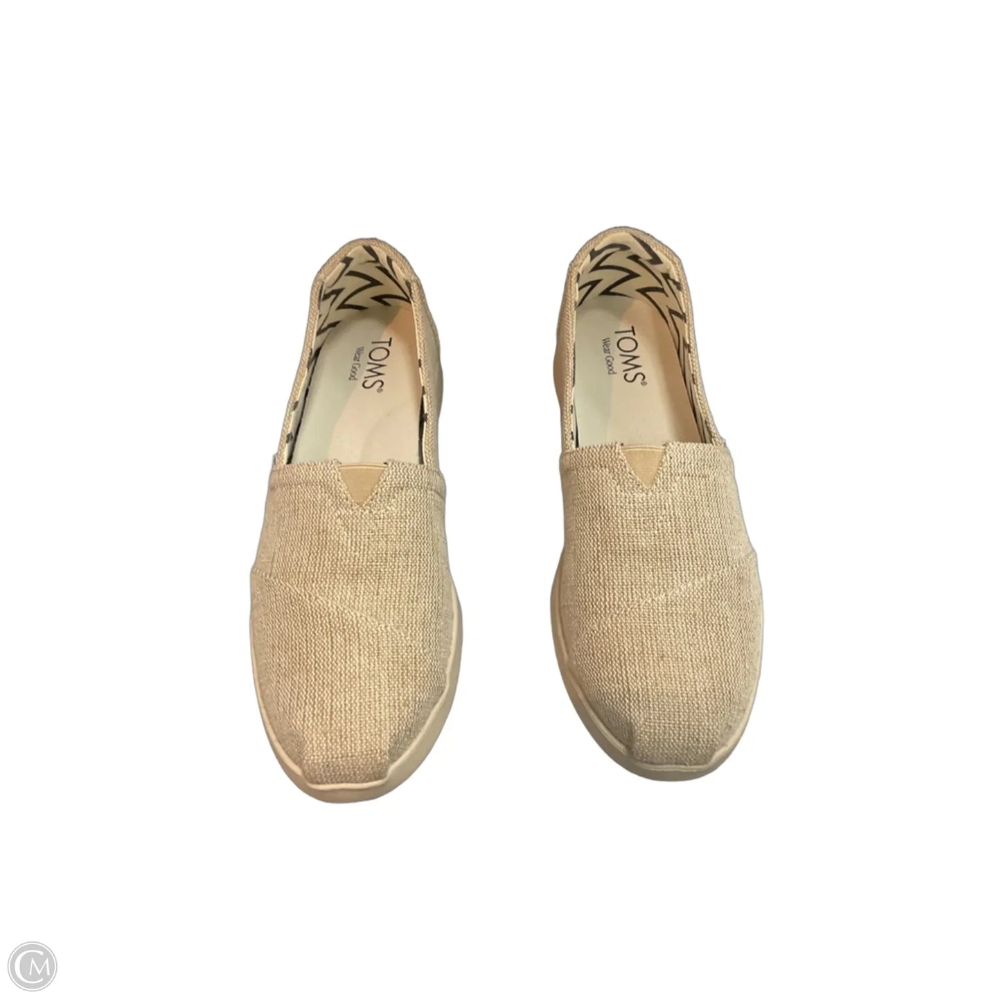 Shoes Flats By Toms In Beige, Size: 7.5