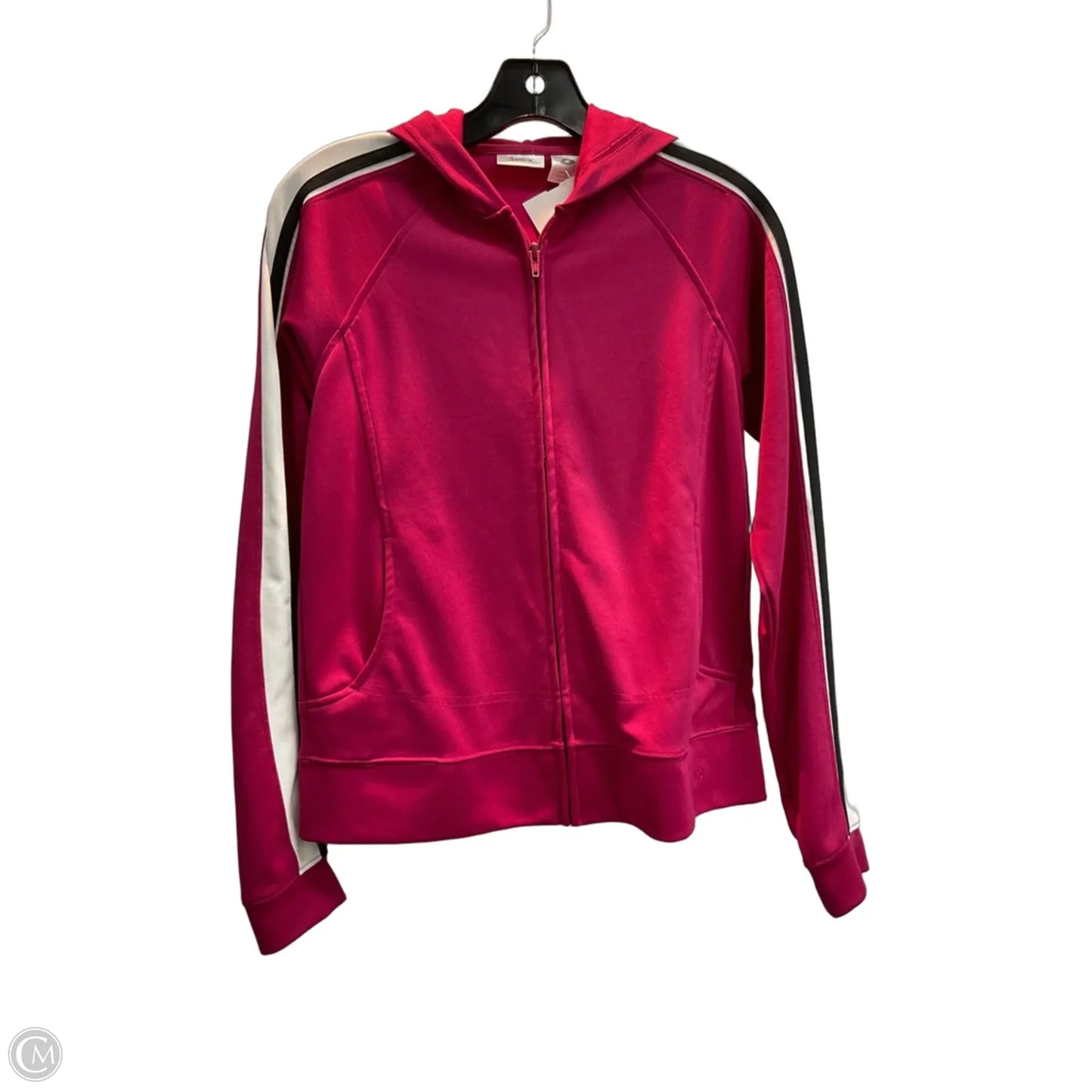 Athletic Jacket By Clothes Mentor In Pink, Size: M