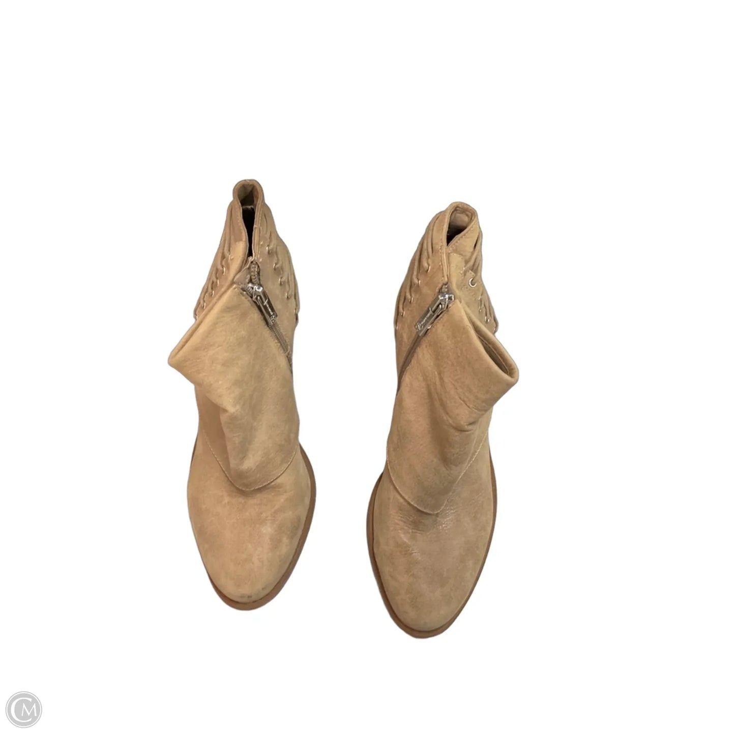 Boots Ankle Flats By Jessica Simpson In Taupe, Size: 7.5
