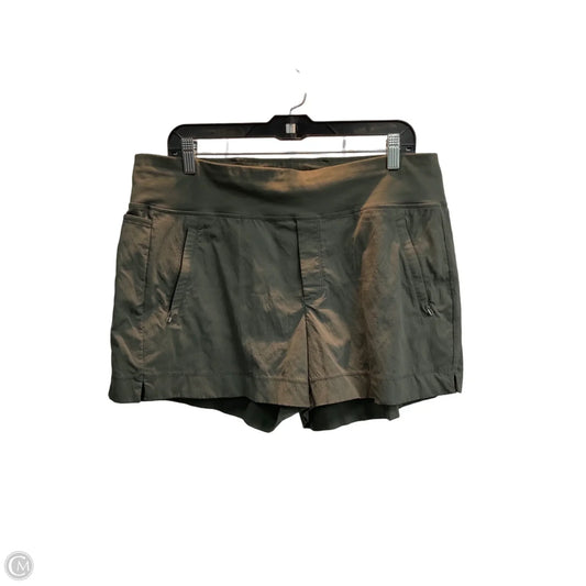 Athletic Shorts By Athleta In Green, Size: 16