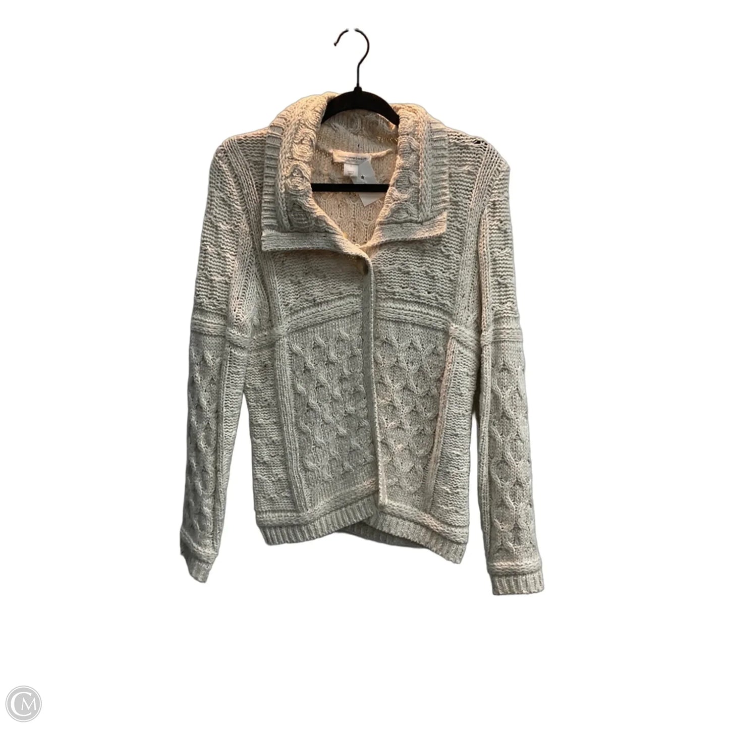 Cardigan By Christopher And Banks In Beige, Size: S