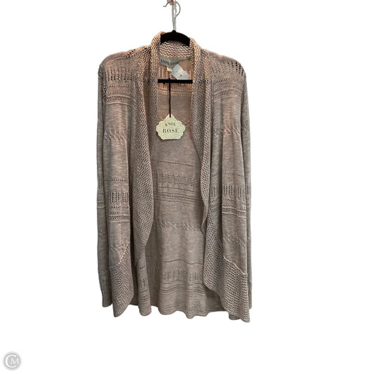 Cardigan By Knox Rose In Pink, Size: Xl
