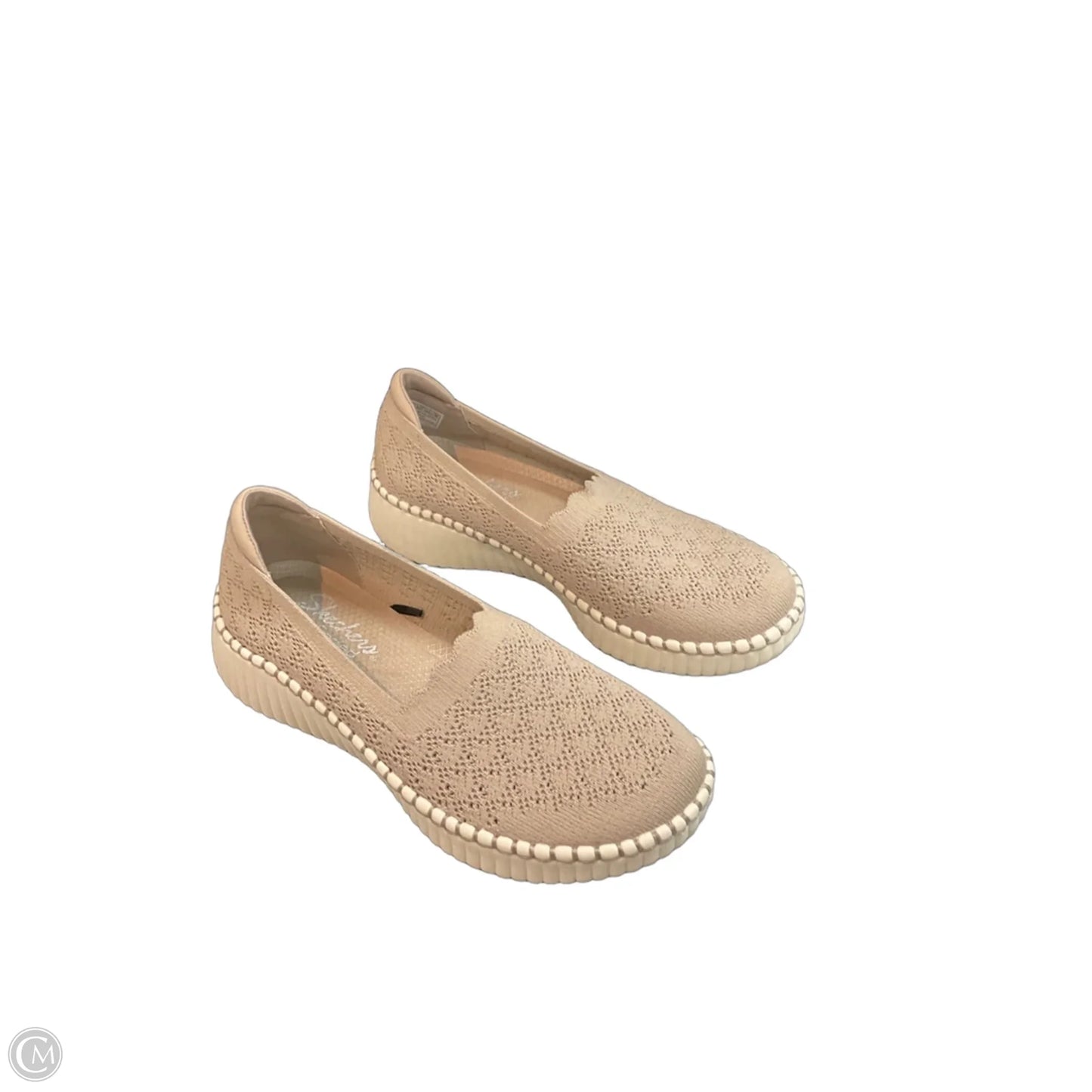 Shoes Athletic By Skechers In Taupe, Size: 7.5
