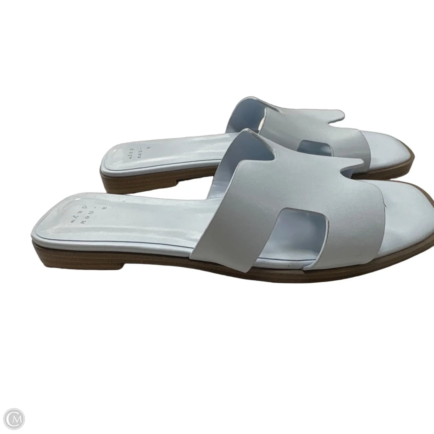 Sandals Flats By A New Day In Blue, Size: 8