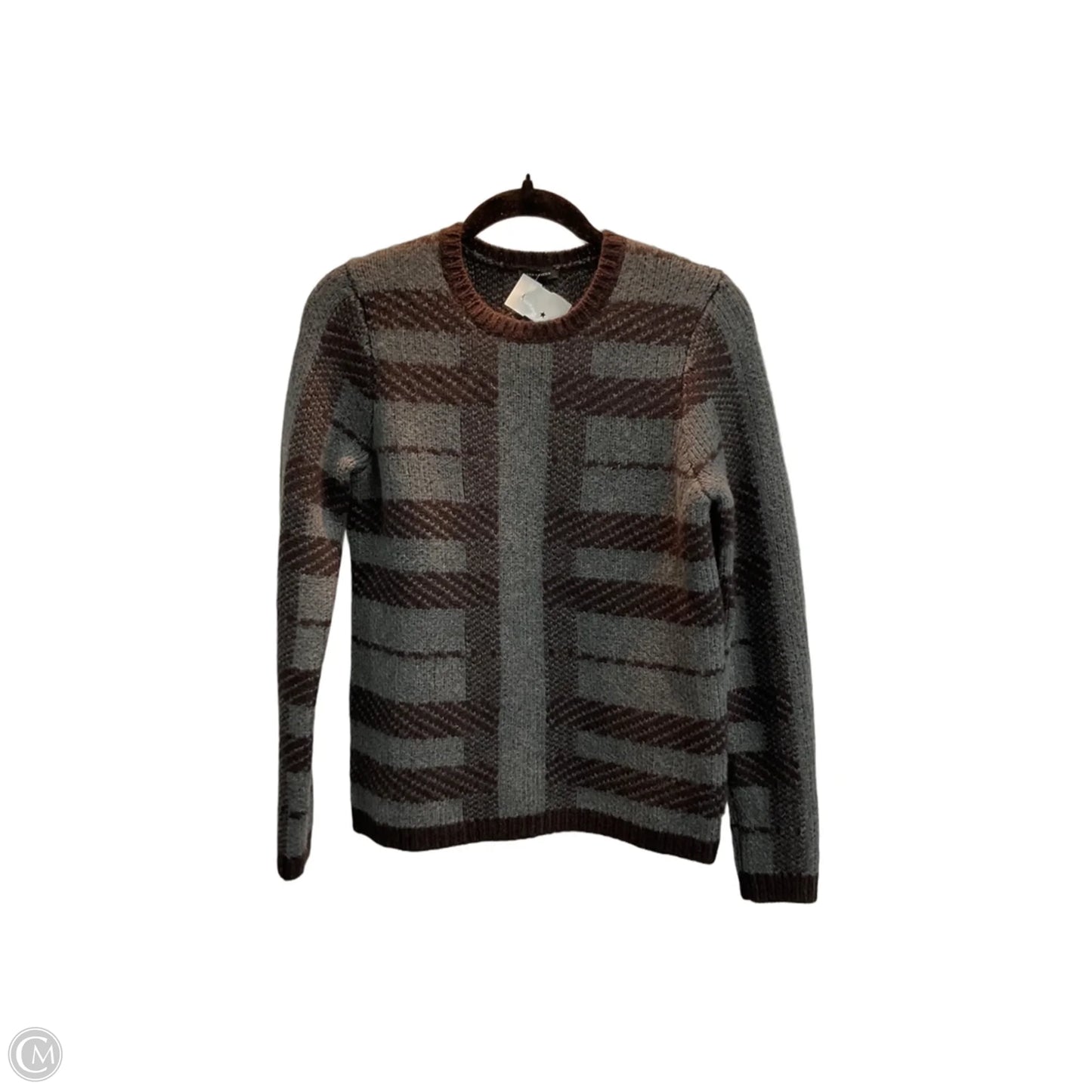 Sweater By Ann Taylor In Grey, Size: Xs