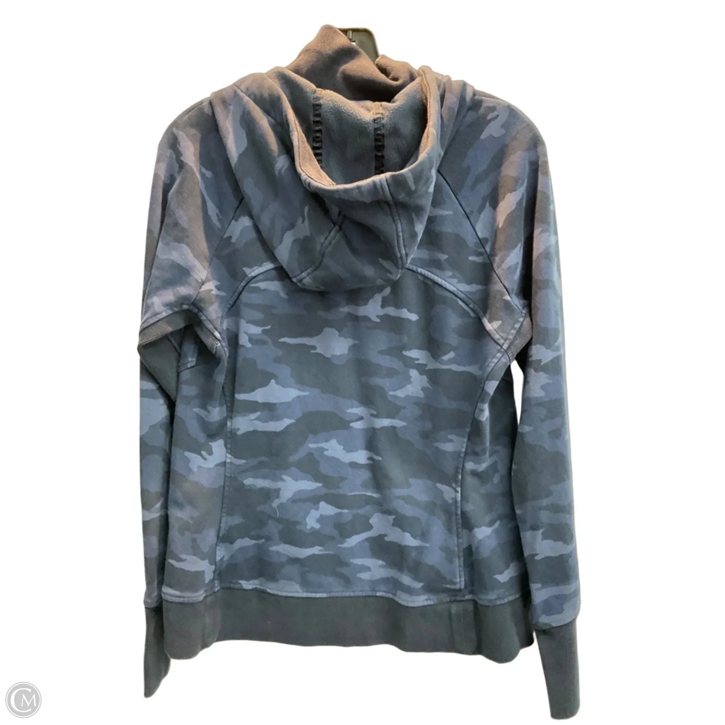 Athletic Jacket By Athleta In Camouflage Print, Size: L