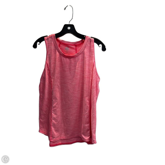 Athletic Tank Top By Rbx In Pink, Size: L