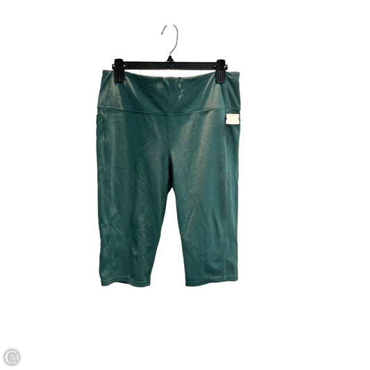 Athletic Leggings Capris By Dsg Outerwear In Green, Size: L