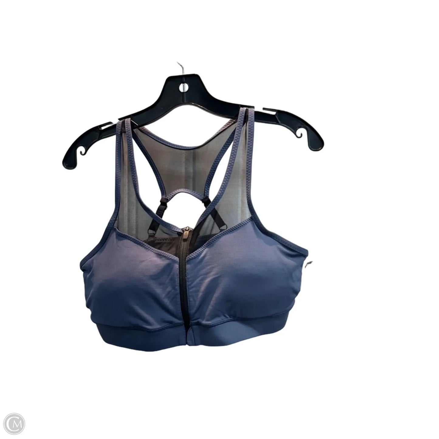 Athletic Bra By Clothes Mentor In Blue, Size: Xl