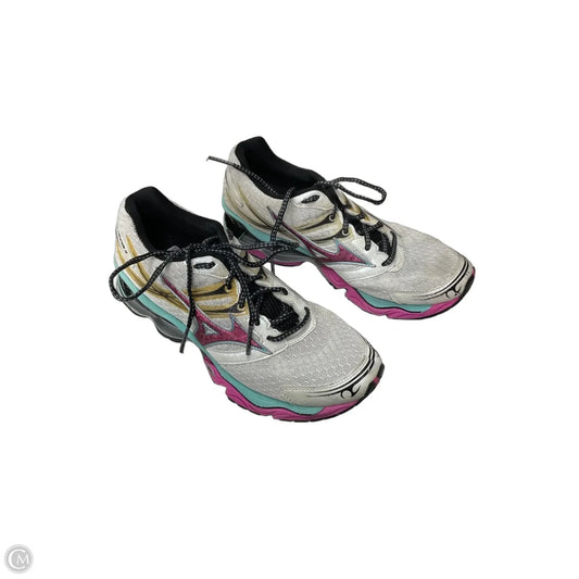 Shoes Athletic By Mizuno In Multi-colored, Size: 10