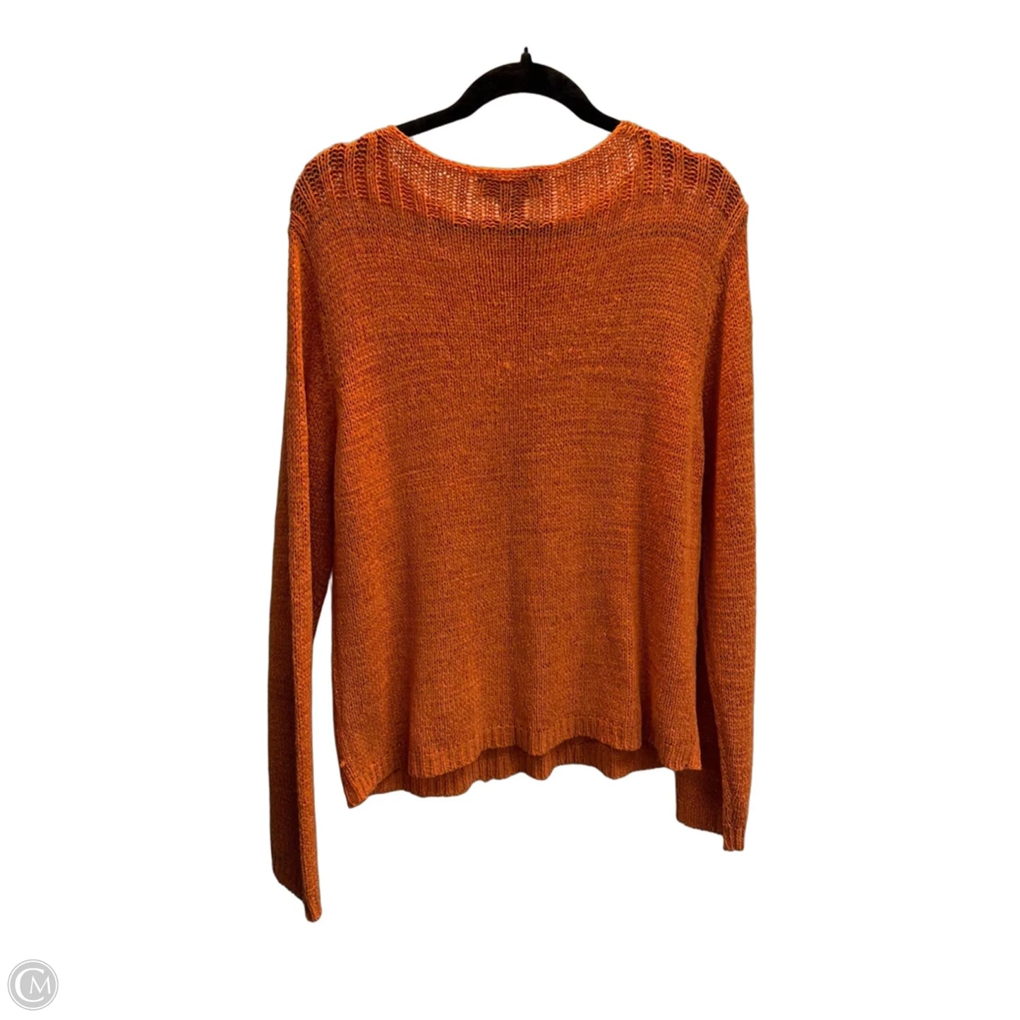 Sweater By Norton Studio In Orange, Size: L
