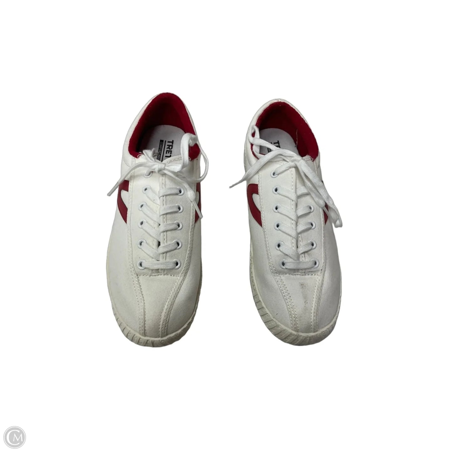 Shoes Sneakers By Tretorn In Red & White, Size: 9