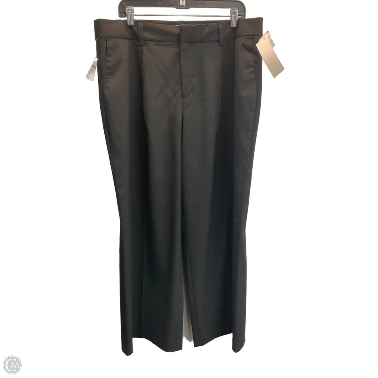 Pants Wide Leg By Gap In Black, Size: 18