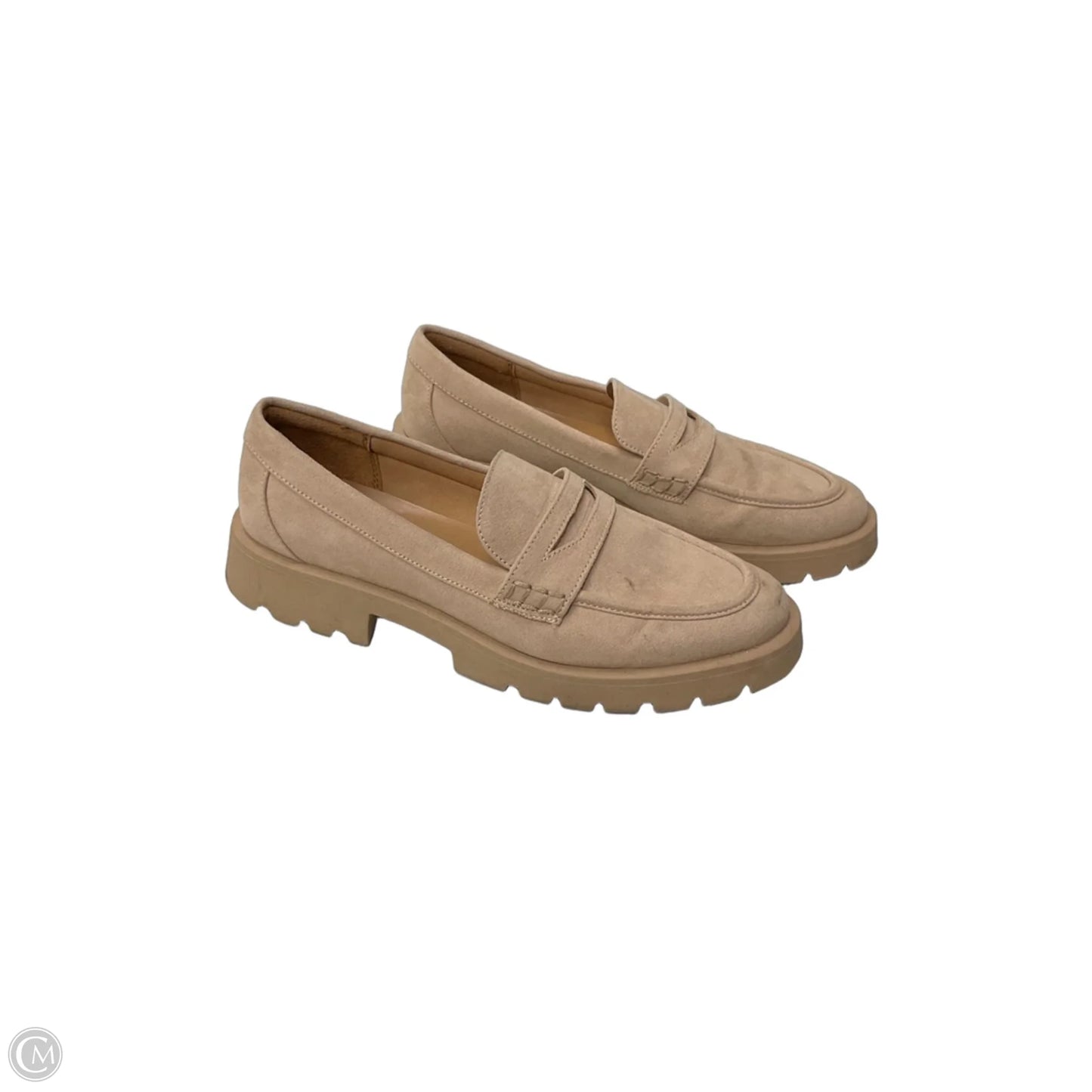 Shoes Flats By A New Day In Tan, Size: 9.5