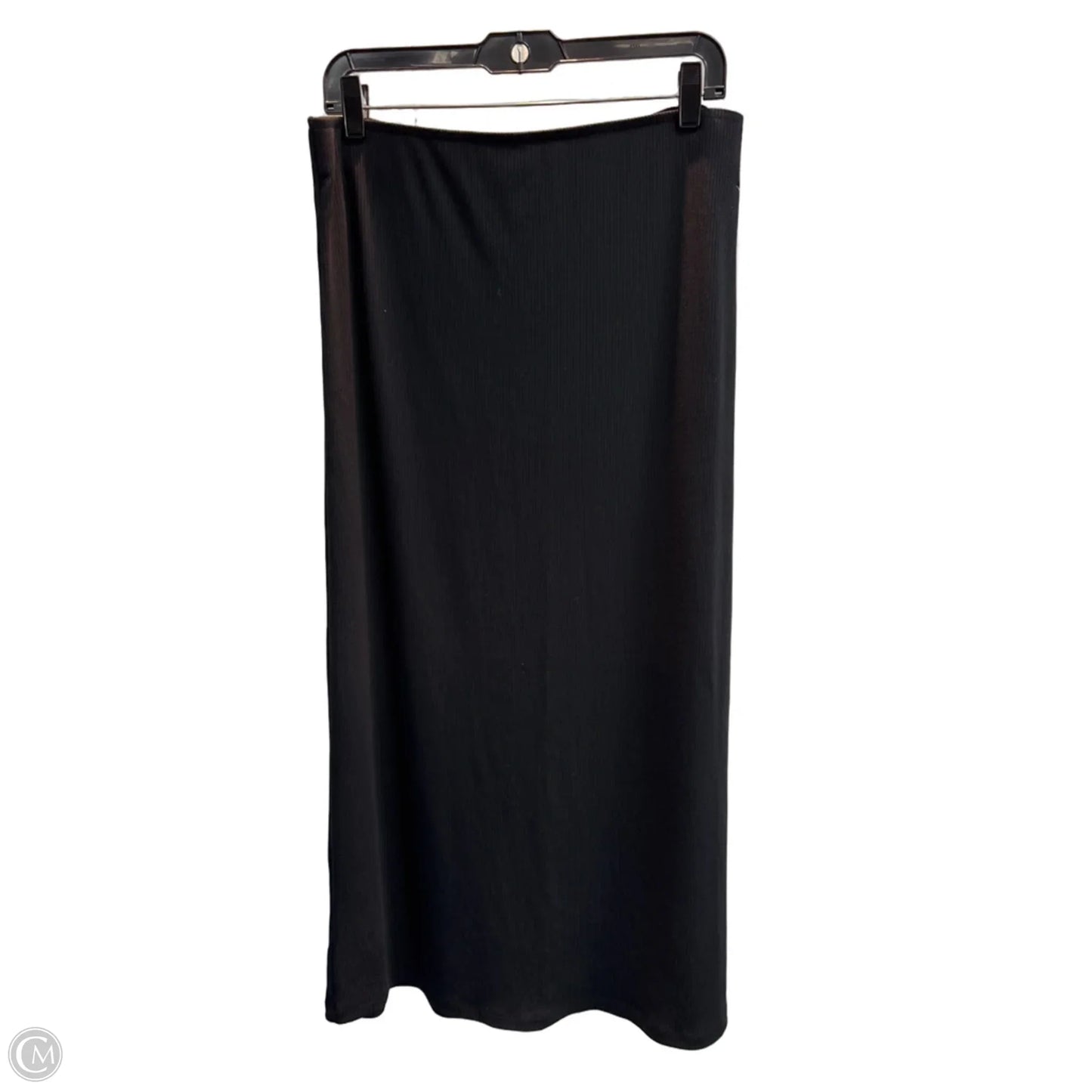 Skirt Maxi By American Eagle In Black, Size: L